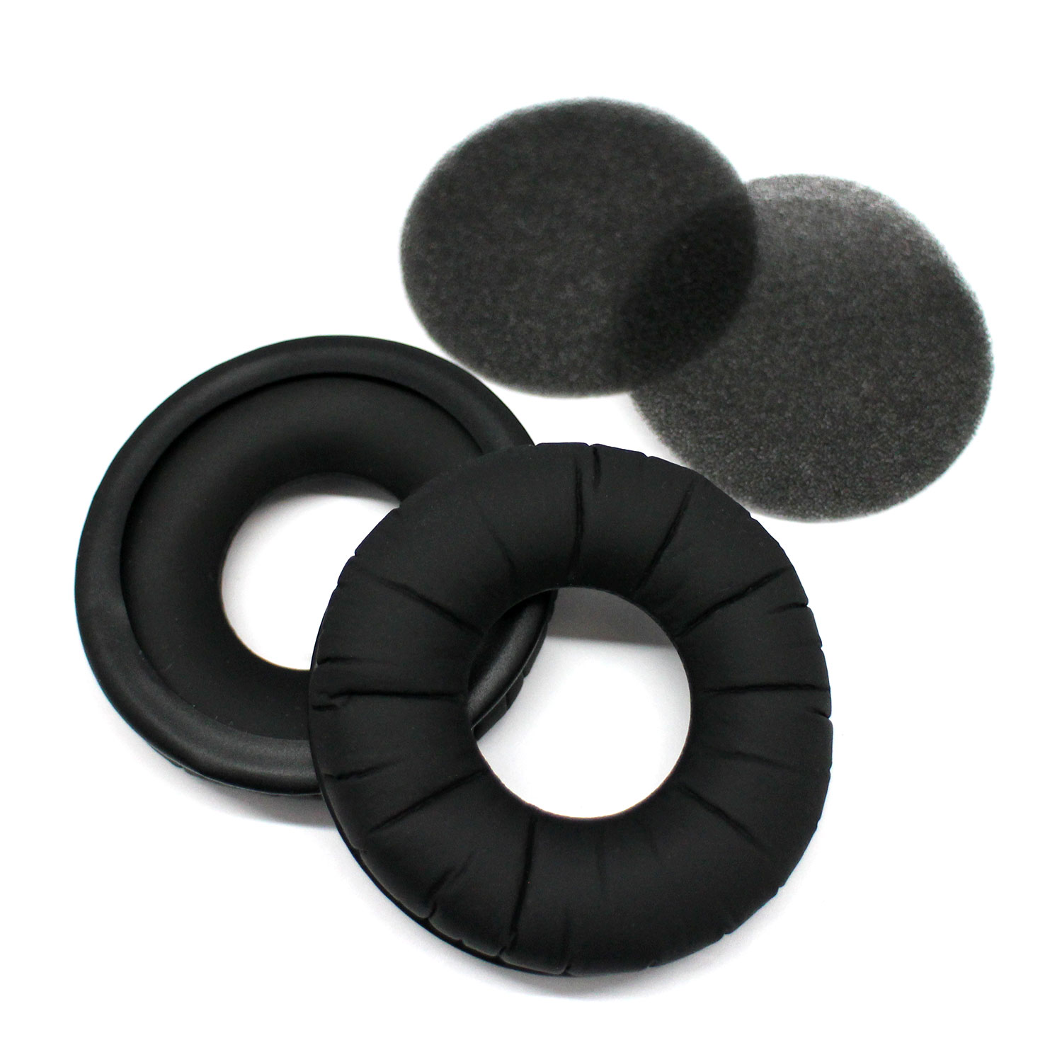 Sennheiser HD25 Black Synthetic Leather Ear Pads Set of 2