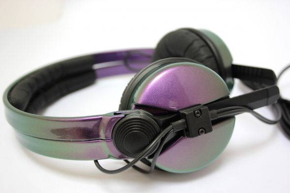 Custom HD 25 Purple Headphones