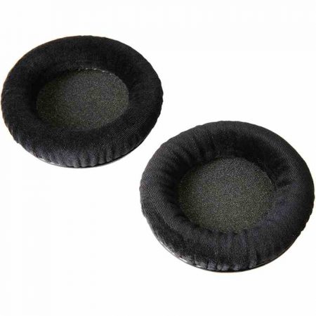 Official Beyerdynamic Black Velour Replacement Ear Pads for DT 770  DT770/ MMX 300 – Set of 2 (includes foam inserts) – 906166