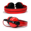 Flame Red Sennheiser HD25 DJ Headphones