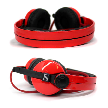 Flame Red Sennheiser HD25 DJ Headphones Ready to Ship