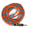 Ultra-low capacitance balanced Audeze style cable for headphones that take two 4 pin mini XLR connectors (LCD-2 / LCD-3 / LCD-X)
