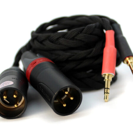 Ultra-low capacitance balanced XLR cable for PonoPlayer / Sony PHA-3