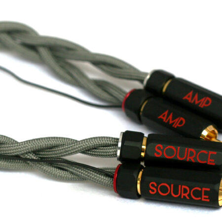 High end Turntable cable, low capacitance silk covered litz copper