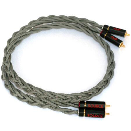 High end Turntable cable, low capacitance silk covered litz copper