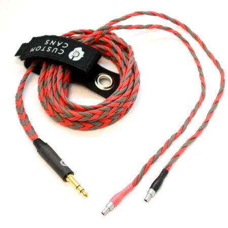 Ultra-low capacitance litz cable for Sennheiser HD800, HD800S, HD820, HD8XX headphones