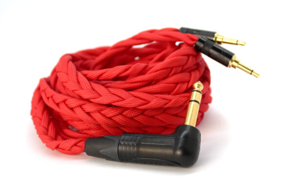 Ultra-low capacitance headphone cable with 3.5mm mono jacks (Focal Elear, Focal Clear and others)