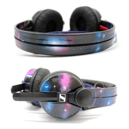 Custom Cans Space Starry Sky Cosmos Sennheiser HD25 Headphones Ready to Ship