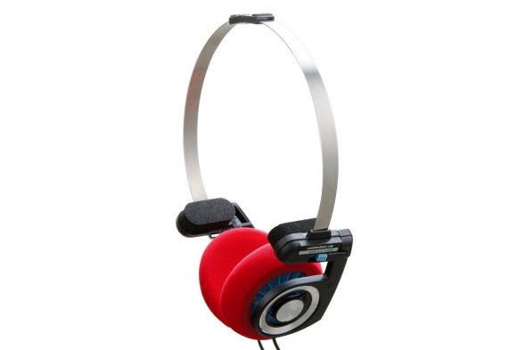 Red pads for Koss PortaPro headphones