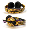 Custom Cans Animal Print Leopard Sennheiser HD25 DJ Headphones