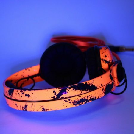 UV Neon Custom Sennheiser Headphones