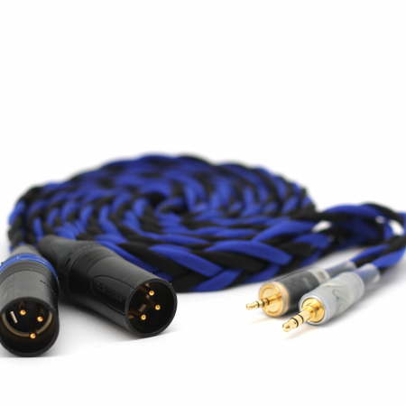 Ultra-low capacitance Astell and Kern 2.5mm + 3.5mm to Balanced XLR cable