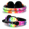 Custom Cans UV Rainbow Sennheiser HD25 DJ Headphones