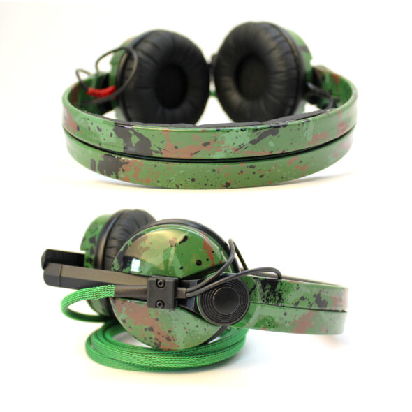 Custom Cans Sennheiser HD25 Camo Splatter 4