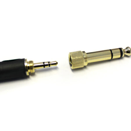 Sennheiser 3.5mm to 6.35mm Screw On Threaded Jack Adapter HD25, HD 215 – 543684