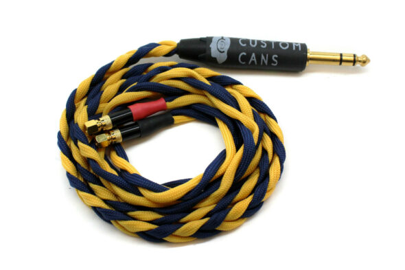Hifiman SMC Cable 6.35mm Jack (1m, Blue and Yellow) CLEARANCE