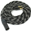 Black and grey cable XLR