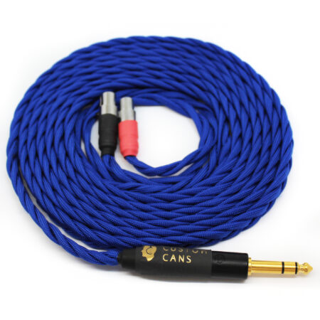 Audeze LCD-2 LCD-3 LCD-X Cable 6.35mm (2.75m, Blue) Ready to Ship