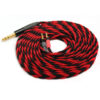 Beyerdynamic-T1-T5P-Cable-6.35mm-Jack-(3.75m,-Red-and-Black)