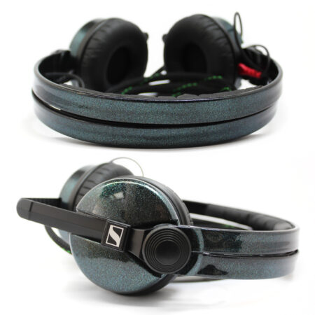 Custom Cans Nebula Sparkle Multicolour Glitter HD25 headphones