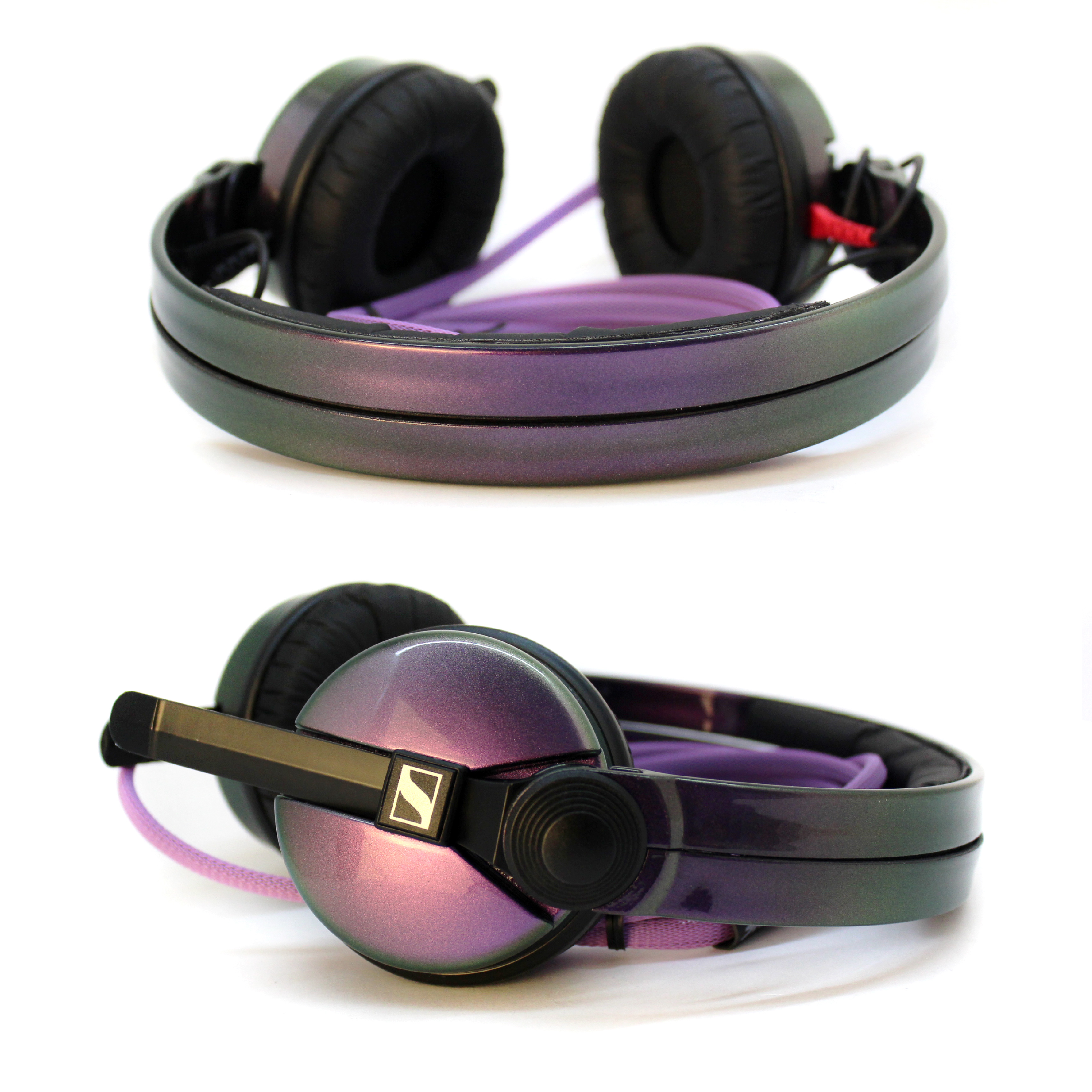 Purple discount colour headphone