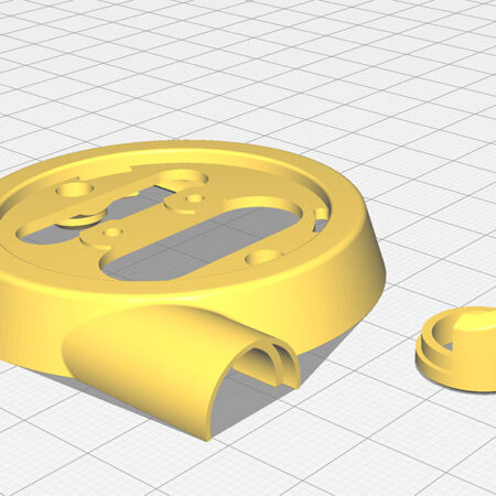 STL Download for 3D printed AKG balanced mod