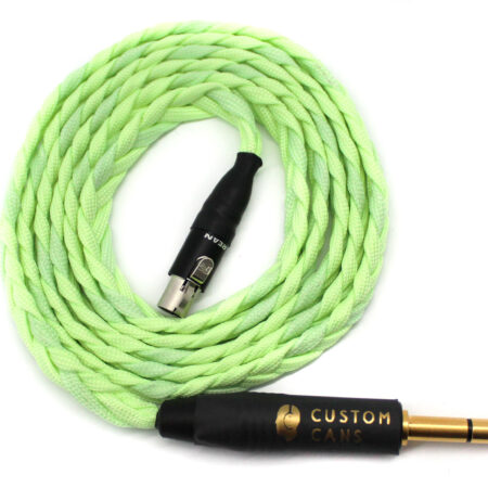 Ultra-low capacitance litz cable with single 4 pin mini XLR for DT177x, HDJ-x10 and Modified Beyerdynamics