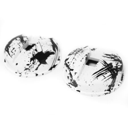 Sennheiser HD25 Painted Ear Cups White with Black Splatter Set of 2