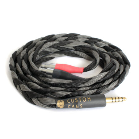 Sennheiser HD800 Cable 4.4mm Jack (1m, Black and Grey) Ready to Ship