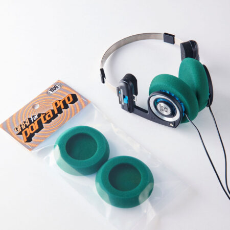 Green Pads for Koss PortaPro by YAXI – Replacement earpad set of 2