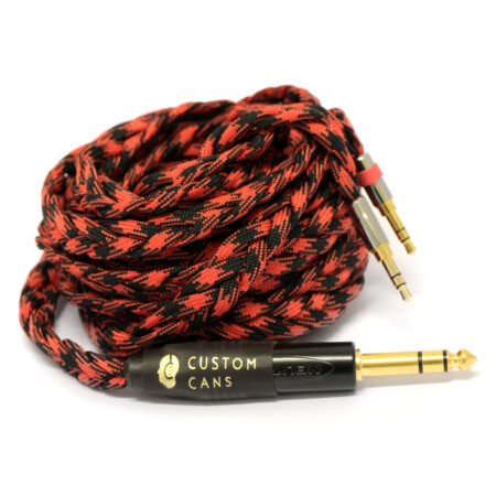 Beyerdynamic T1/ T5P Cable 6.35mm Jack (4m, Red & Black) Ready to Ship