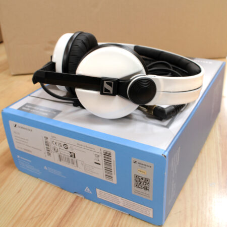 Custom Cans White Sennheiser HD25 DJ Headphones Ready to Ship