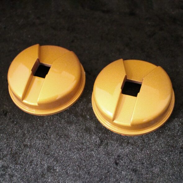 Sennheiser HD25 Painted Ear Cups Gold Set of 2 - Image 2