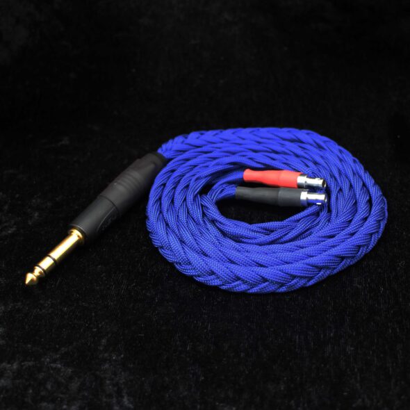 Sennheiser HD800 Cable 6.35mm Jack (1.3m, Blue) Ready to Ship