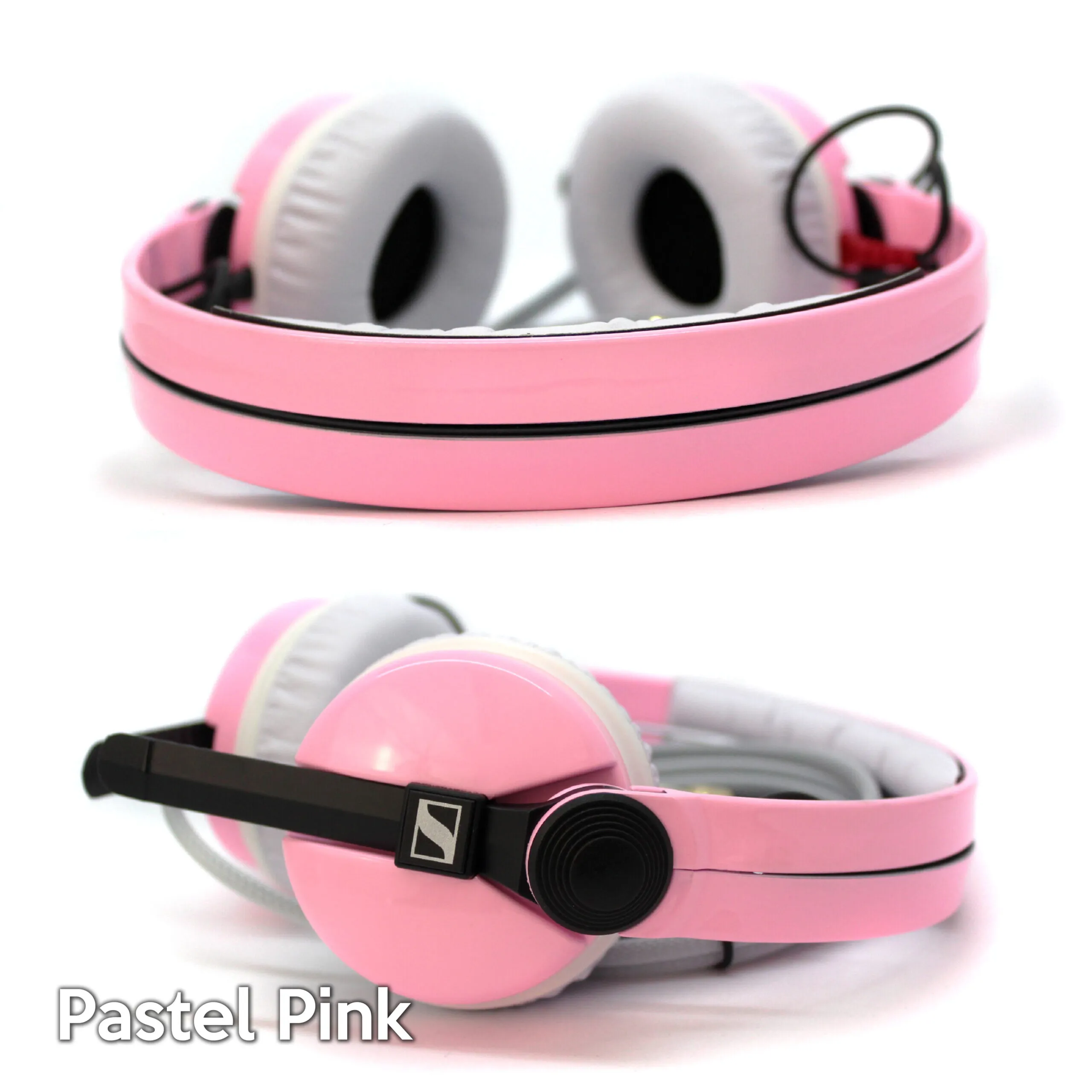 Custom DJ Headphones Pastel Pink Sennheiser HD25